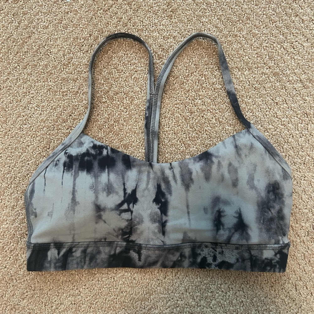 Stylish Tie-Dye Sports Bra